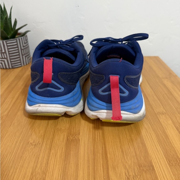 Hoka One One Men's Navy and Blue Athletic Shoes - Picture 3 of 3